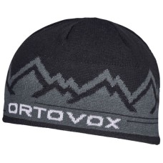 Шапка Ortovox Peak Beanie black raven - чорний (025.001.0150)