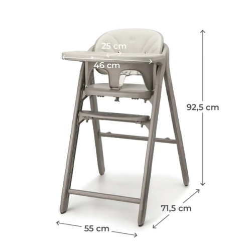 Стілець для годування Kinderkraft Tino Beige (5902533929771)