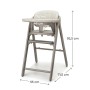Стілець для годування Kinderkraft Tino Beige (5902533929771)