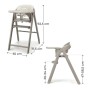 Стілець для годування Kinderkraft Tino Beige (5902533929771)