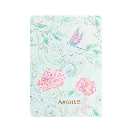 Книга записна Axent A6 Nature's Melody 1, 60 аркушів клітинка (8711-3-A-TR)