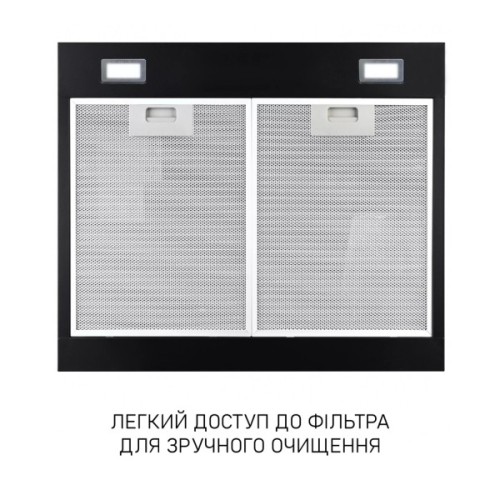 Витяжка кухонна Minola HPLS 512 BL