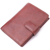 Портмоне Vintage З натуральної шкіри Коричневе (21399)