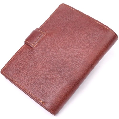 Портмоне Vintage З натуральної шкіри Коричневе (21399)