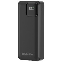 Батарея універсальна ColorWay 20 000 mAh Optimal Power PD/22.5W, QC/3.0, Black (CW-PB200LPB5BK-PDD)