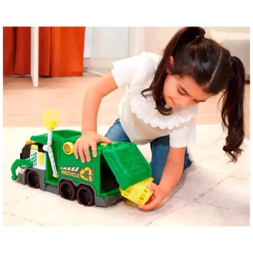 Спецтехніка Dickie Toys Сміттєвоз з контейнером, зі звук. та світл. ефектами, 41 см (3307001)
