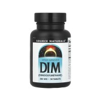 Вітамінно-мінеральний комплекс Source Naturals Дііндолілметан, 200 мг, DIM, 30 таблеток (SNS-02588)