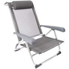 Крісло складане Bo-Camp Saint-Tropez Grey (1204796) (DAS303395)