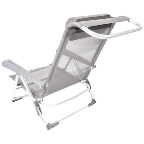 Крісло складане Bo-Camp Saint-Tropez Grey (1204796) (DAS303395)