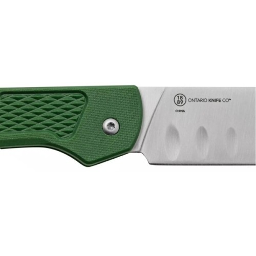 Ніж Ontario Knife Camp Plus Santoku Green (ON4305)