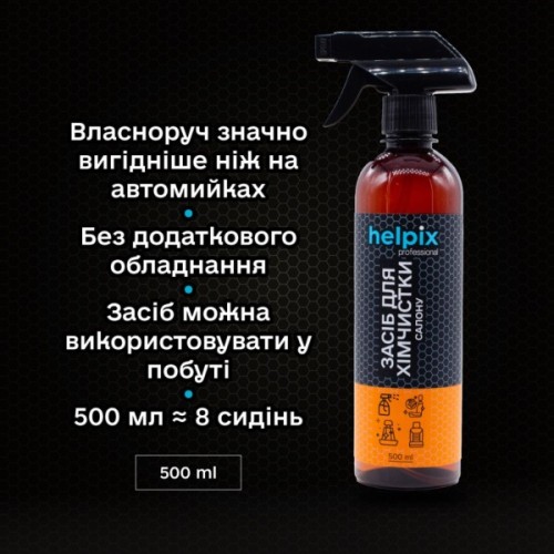 Автомобільний очисник Helpix хімчистки салону 500 мл (4823075800124)