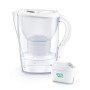 Фільтр-глечик Brita Marella Memo MXPro 2.4л (1.4л води) з фільтр-картриджем 3шт, білий (1061242)