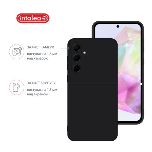 Чохол до мобільного телефона Intaleo SoftShell Samsung Galaxy S25 FE Black (1283126636066)