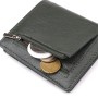 Гаманець ST Leather З натуральної шкіри Зелений (23093)