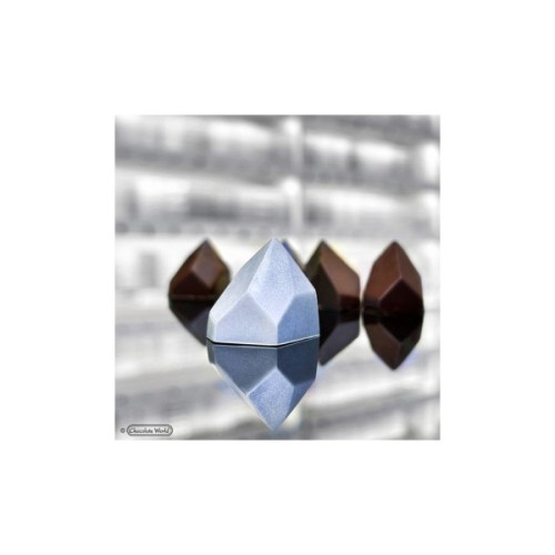 Форма для шоколаду Chocolate World серія "World chocolate masters" Кристал від Dutch Pastry team 9,5 г (12100 CW)