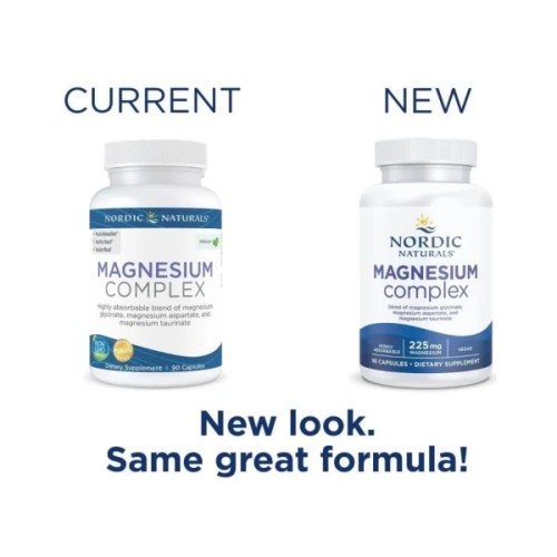 Вітамінно-мінеральний комплекс Nordic Naturals Магнієвий комплекс, 225 мг, Magnesium Complex, 90 капсул (768990015335)