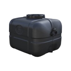 Ємність для води Пласт Бак квадратна не харчова 100 л прямокутна чорна видувна (5704)