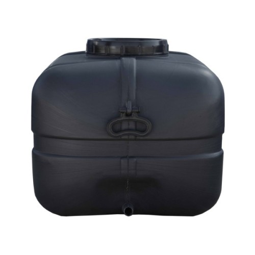 Ємність для води Пласт Бак квадратна не харчова 100 л прямокутна чорна видувна (5704)