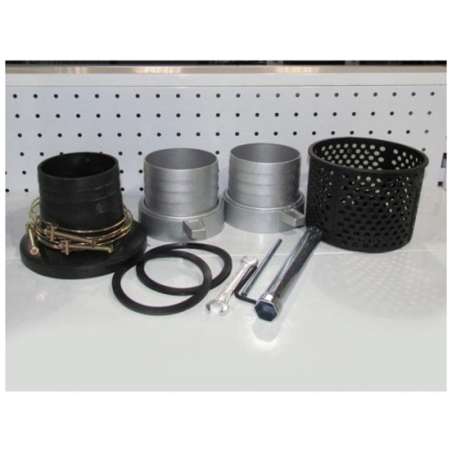 Мотопомпа Vulkan рукав 100мм, 85м3/год, підйом 30м, чиста вода, SCWP100 (80965)