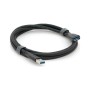 Дата кабель USB 3.0 AM/AF 1.5m black VEGGIEG (YT-3.0AM\AF-1.5BL)