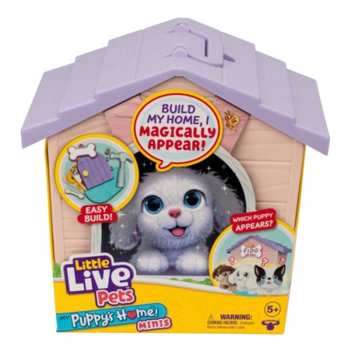 М'яка іграшка Moose Little Live Pets Будинок з сюрпризом міні рожевий (26617)