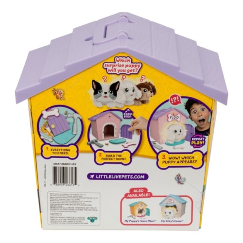 М'яка іграшка Moose Little Live Pets Будинок з сюрпризом міні рожевий (26617)