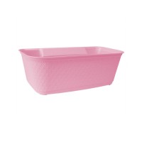 Контейнер для сміття Irak Plastik Навісний Рожевий 3.2 л (12069)