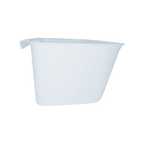 Контейнер для сміття Irak Plastik Навісний Рожевий 3.2 л (12069)