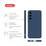 Чохол до мобільного телефона Intaleo Silicone Samsung Galaxy A35 Blue (1283126600203)