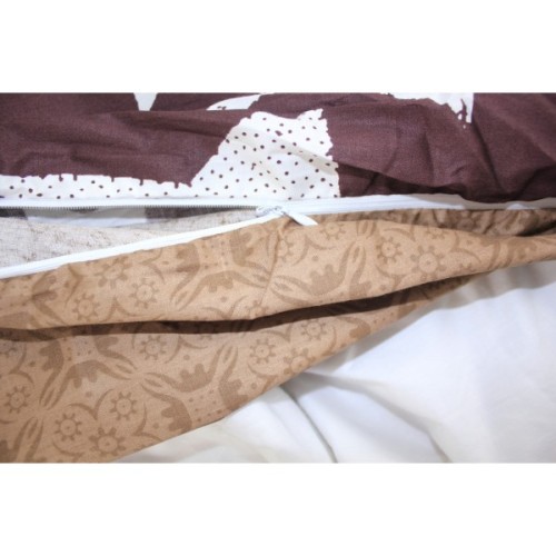 Простирадло MirSon Сатин Premium 22-1255 Arasari 150х220 см (2200002954396)