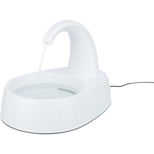 Посуд для собак Trixie Поїлка-фонтан Curved Stream 2.5 л (4011905244440)