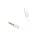 Кабель мультимедійний Lightning to 3.5mm M 1.0m white BOROFONE (6941991108570)