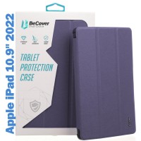 Чохол до планшета BeCover TPU Edge mount Apple Pencil Apple iPad 10.9" 2022/24/11" 2025 Purple (708487)