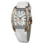 Наручний годинник Seculus 1667.2.1069 white, pvd-r cz stones, white leather