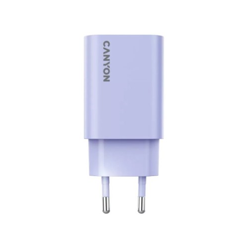 Зарядний пристрій Canyon 30CL OnCharge USB-C PD30W Purple (CNE-CHA30CLPU)