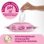 Дитячі вологі серветки Smile baby для новонароджених з клапаном 72 шт (4823071617870)