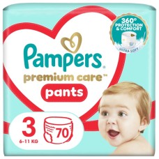 Підгузки Pampers Premium Care Pants Midi Розмір 3 70 шт (8001090759955)