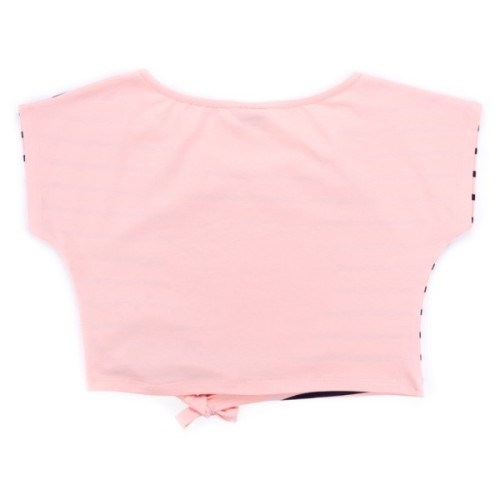 Плаття дитяче Breeze з серцем в комплекті з топом (9051-134G-blue-peach)