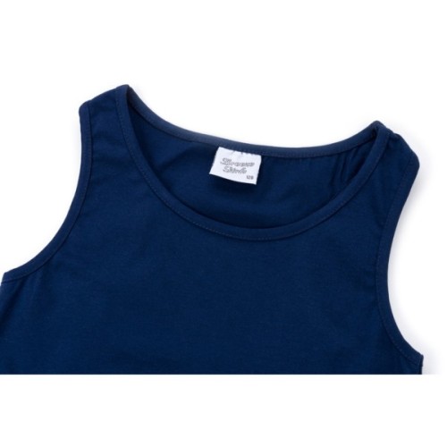 Плаття дитяче Breeze з серцем в комплекті з топом (9051-134G-blue-peach)