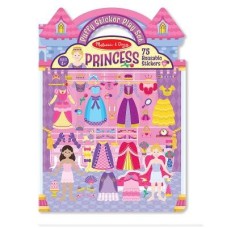 Набір для творчості Melissa&Doug Объемные многоразовые наклейки "Принцессы" (MD9100)