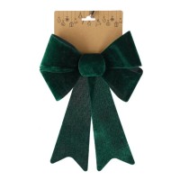 Прикраса декоративна Chomik бант велюр, 23х38 см, зелений (5900779893221)