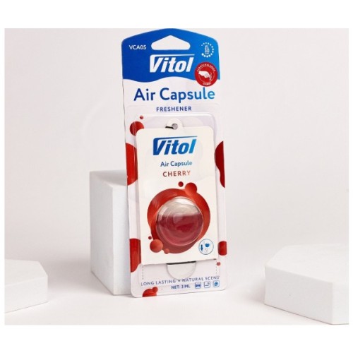 Ароматизатор для автомобіля VITOL Air Capsule Cherry 3мл (VCA05)