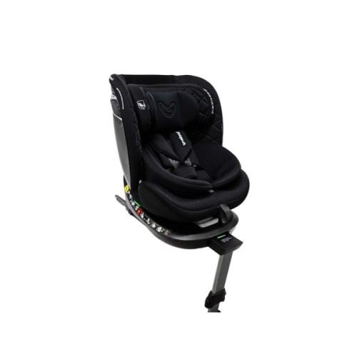 Автокрісло Velano Vento 360° i-Size 40150 см, ISOFIX + опорна нога, black (48417)