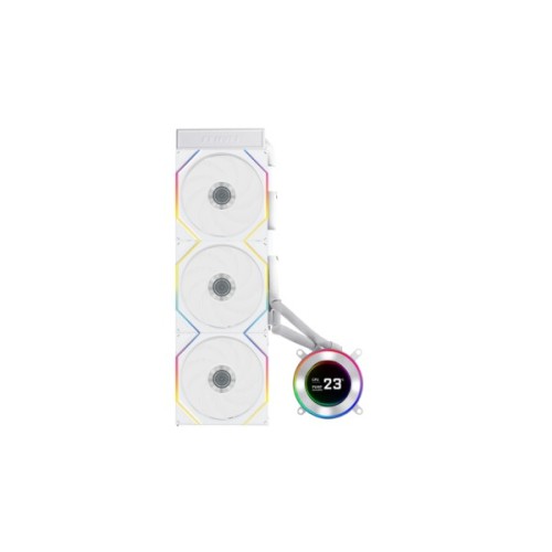 Система рідинного охолодження Lian Li HydroShift II LCD-C 360 FANLESS White (G89.GHS2LCD36W.00)