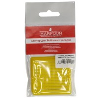 Стопор риболовний Harpoon для насадок Bantik 5мм Жовтий 2шт (7407000011914)