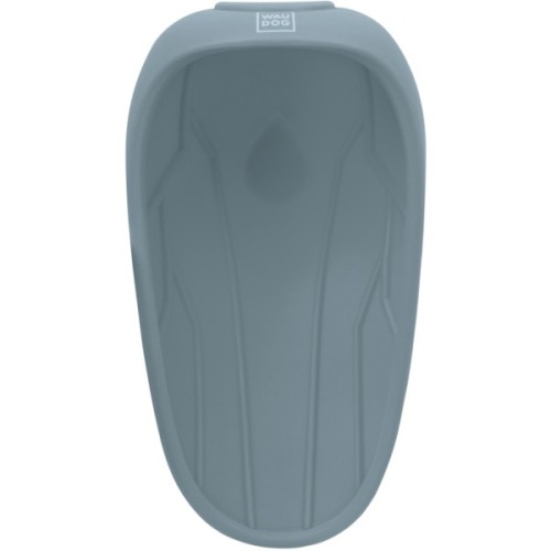 Універсальний посуд для тварин WAUDOG Silicone Поїлка-насадка на пляшку 165х90 мм сіра (507711)