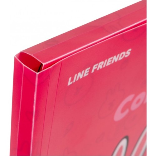 Папка на резинках Yes A4 Line Friends Cony (492097)