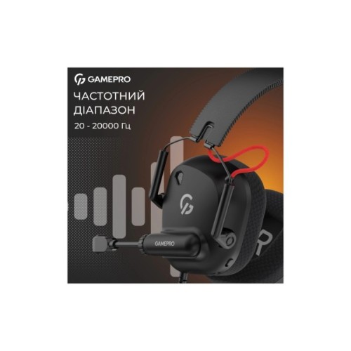 Навушники GamePro Genesis Mercury USB Black (HS120B)