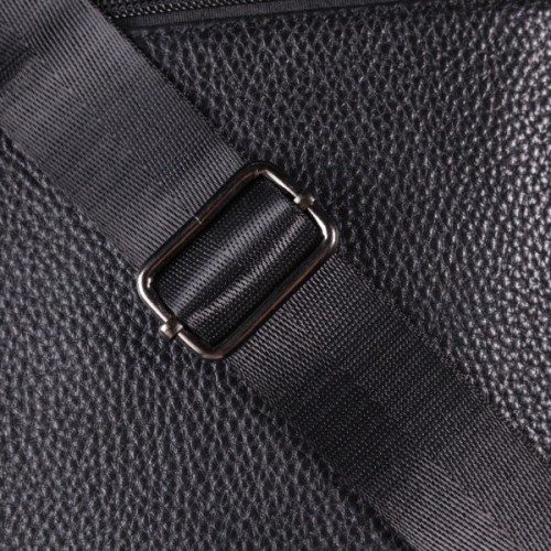 Сумка Vintage Чоловіча з натуральної шкіри Чорна (21291)