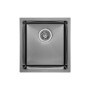 Мийка кухонна GRANADO Under top mini STEEL S201 black (GS10201B)